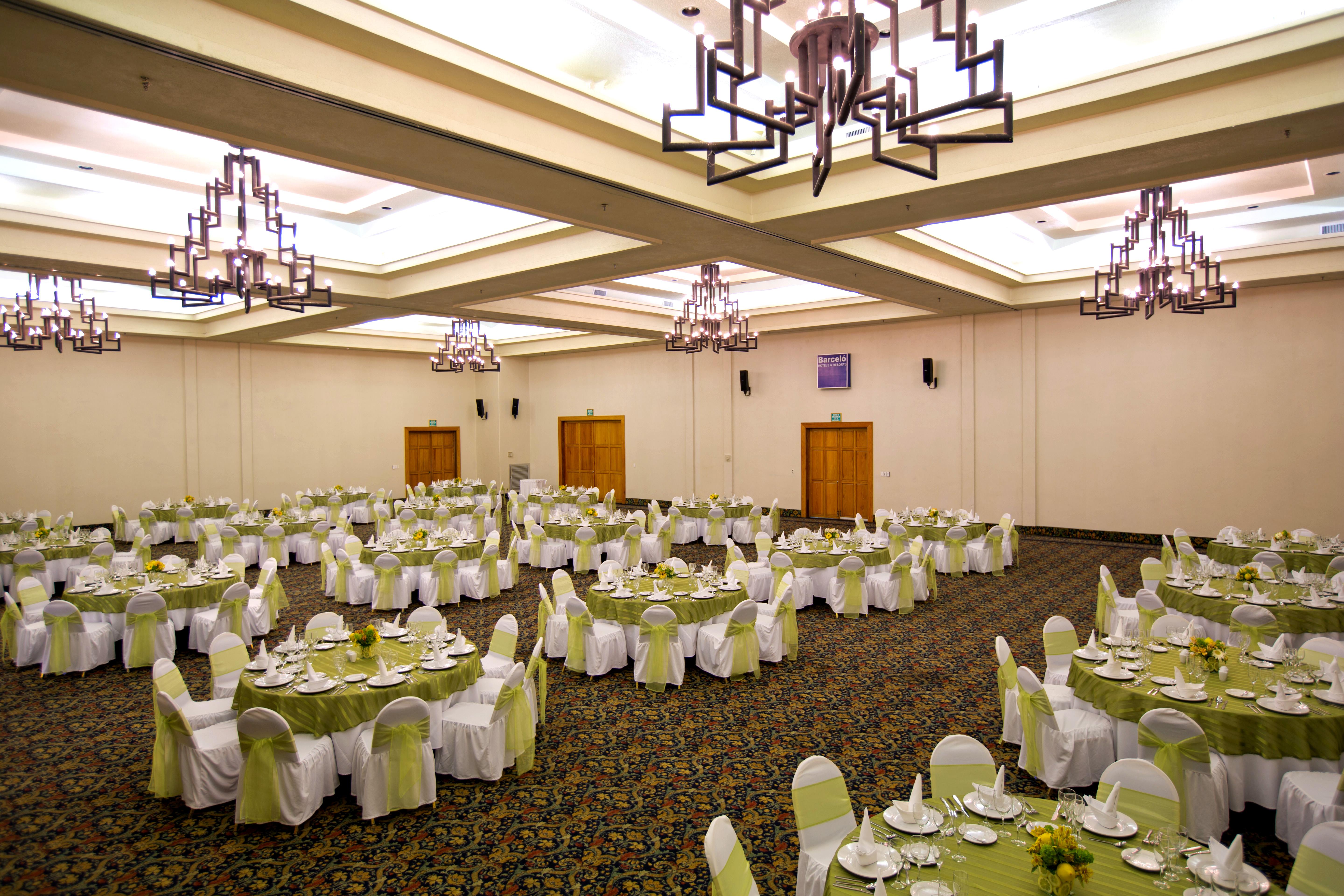 Barceló Karmina - All Inclusive Hotel Manzanillo Kültér fotó The ballroom at the Grand Ballroom