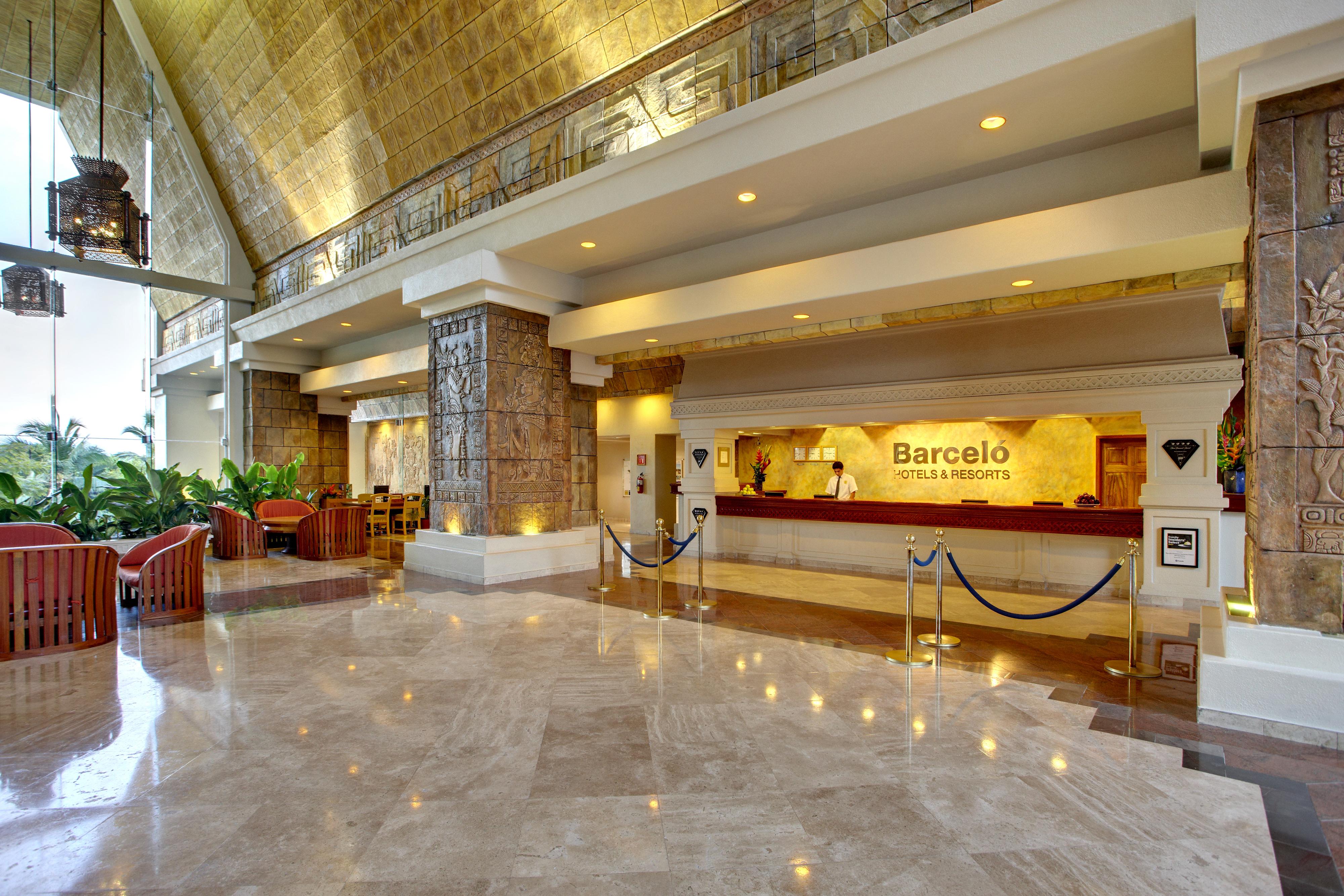 Barceló Karmina - All Inclusive Hotel Manzanillo Kültér fotó Lobby